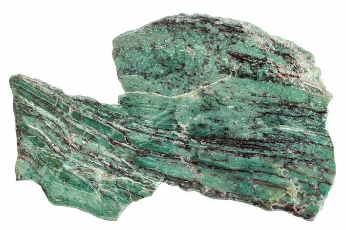 Polished Fuchsite Chert (Dragon Stone) Section - Australia #250373